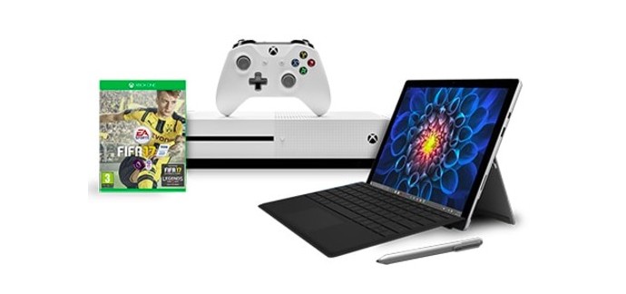Microsoft: 1 pack Xbox One S FIFA 17 offert pour l'achat d'une Surface Pro 4