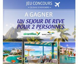 Corsair: 1 séjour pour 2 personnes à Sainte-Lucie à gagner
