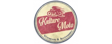 Kulture Moto: 10% de réduction à valoir sur tout le site avec l'arrivée des beaux jours