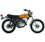 Canal +: [Abonnés Canal +] Une moto  vintage Yamaha "125 AT1" restaurée à gagner