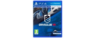 Amazon: Jeu DriveClub VR - PSVR PS4 à 19,99€