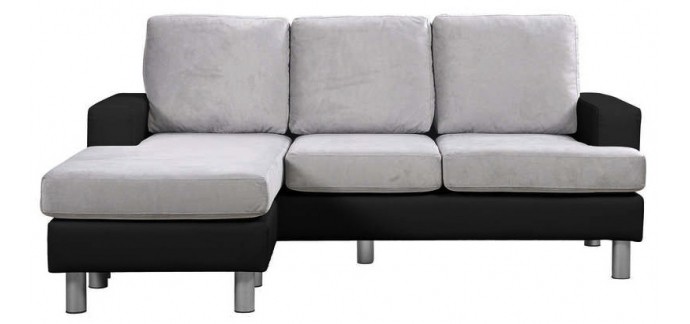 Conforama: Canapé d'angle réversible 3 places RONANE à 199,99€ au lieu de 429€