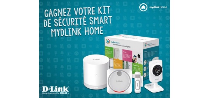 Chérie FM: 1 Kit de sécurité Smart My Dlink Home à gagner