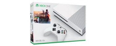 Rue du Commerce: Xbox One S 500 Go + Battlefield 1 à 249€ via les applis ou le site mobile
