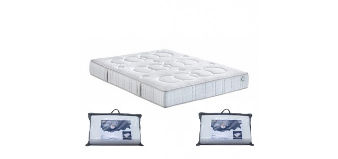 BUT: 2 oreillers à mémoire de forme offerts pour l'achat d'un matelas ou d'un sommier