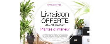 Truffaut: Livraison offerte sur une sélection de plantes d'intérieur dès 79€ d'achat