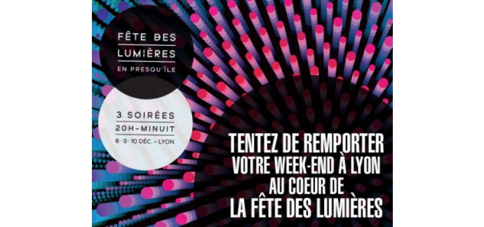 BFMTV: 1 week-end pour 2 personnes à Lyon d'une valeur de 300€ à gagner