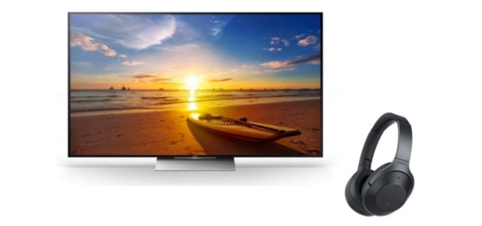 Sony: Une TV 4K Sony KD55XD93 et 13 casques audio à gagner