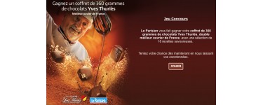 Le Parisien: 25 coffrets de 360 grammes de chocolats Yves Thuriès à gagner