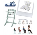 Allobébé: 1 chaise haute Syt + plateau Geuther achetés = 1 coussin adapté offert