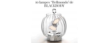 Marie Claire: 10 lampes à poser Bellmondo de Blackbody en Murano à gagner