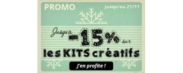 Creavea: Jusqu'à 15% de réductions sur les kits créatifs
