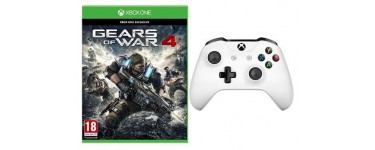 Amazon: Gears of War 4 + 1 manette sans fil Xbox One à 79,99€