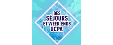 UCPA: 4 séjours et 4 week-end UCPA, du matériel de ski et des réductions à gagner