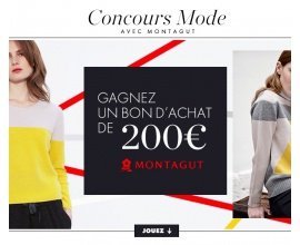 Elle: 5 bons d'achat de 200€ valables chez Montagut à gagner