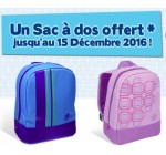 Vtech: 1 sac à dos offert (2 couleurs au choix) dès 60€ d'achat