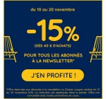 La Chaise Longue: -15% sur votre commande dès 40€ & la livraison offerte dès 59€