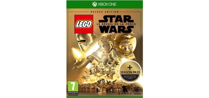 Cdiscount: Jeu Xbox One LEGO Star Wars : Le Réveil de la Force Edition Deluxe à 22,40€