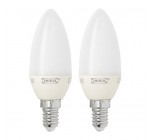 IKEA: Ampoules à LED Ryet E14 200 lumen à 4€ les 2 au lieu de 5€