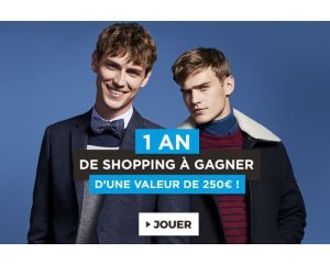 Jules: 1 an de shopping d’une valeur de 250€ en carte cadeau à gagner