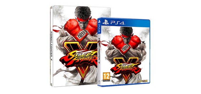 Micromania: Jeu PS4 Street Fighter V - Edition Steelbook Exclusive à 19,99€