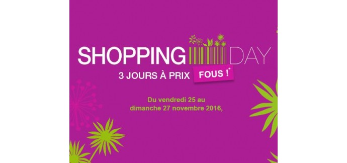 Truffaut: Shopping Day : des offres à prix fous