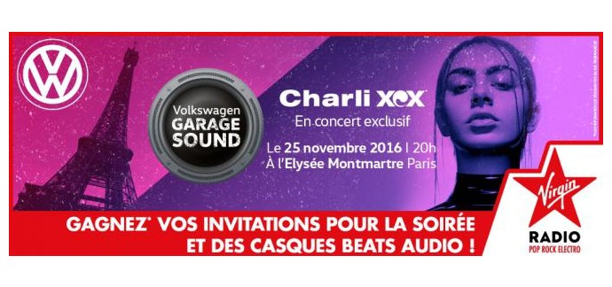 Virgin Radio: Des casques BeatsAudio et des invitations pour la "Garage Sound" à gagner