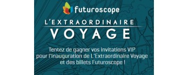 Futuroscope: 1 lot de 4 invitations VIP & 20 lots de 2 entrées Adultes à gagner