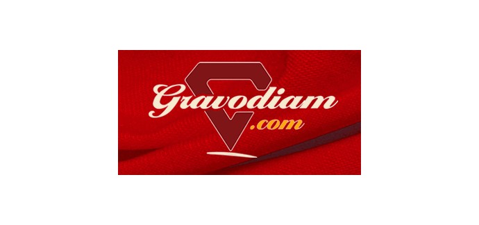 Gravodiam: 50% de réduction sur tous les objets personnalisables en acier
