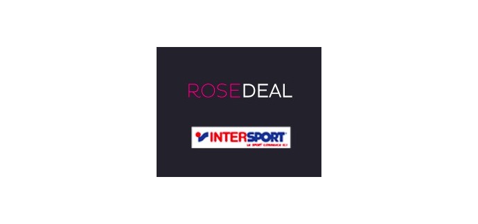 Veepee: Rosedeal Intersport : payez 20€ pour 40€ en bon d'achat