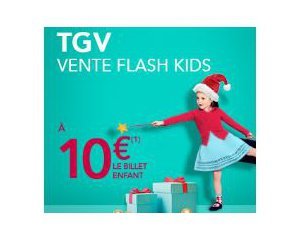 OUI.sncf: 10€ le billet enfant pour l'achat d'un billet adulte