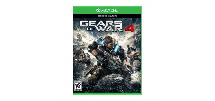 Base.com: Le jeu Gears Of War 4 sur Xbox One à 19,30€