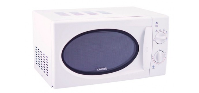 Amazon: Micro-Ondes H.KOENIG VIO6 Micro-Ondes 20 L - 6 puissances à 59,90€