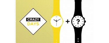 Swatch: Crazy Days : la 2ème montre à 25€