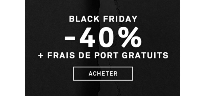 Happy Socks: Black Friday : -40% sur une sélection et frais de port gratuits