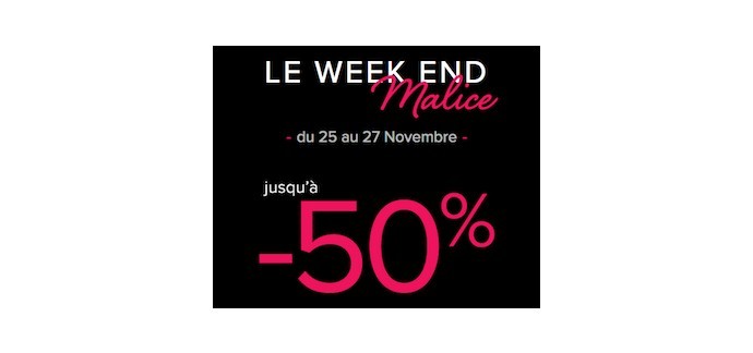 Grain De Malice: Week-end Malice : jusqu'à -50% sur une sélection d'articles