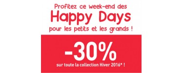 La Compagnie des petits: Happy Days : -30% sur la collection Hiver 2016