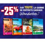 Auchan: 25% de réduction sur tous les coffrets cadeaux Wonderbox
