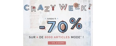 Uncle Jeans: Crazy Week : jusqu'à 70% de réduction + -15% supplémentaires