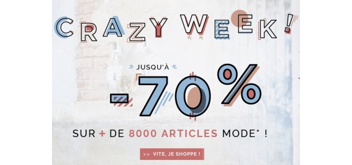 Uncle Jeans: Crazy Week : jusqu'à 70% de réduction + -15% supplémentaires