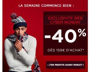 Jules: 30% de réduction dès 49€ d'achat ou - 40% dès 159€