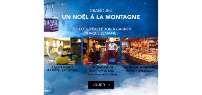 BHV: 1 weekend au ski + 1 semaine de locations de ski + un panier gourmand à gagner