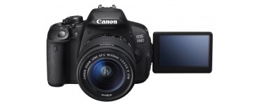 Amazon: Appareil photo numérique Canon EOS 700D + Objectif 18-55 Mm IS STM à 525,88€