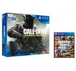 Micromania: PS4 Slim 1To + Call of Duty : Infinite Warfare + 2e manette + GTA V à 349,99€