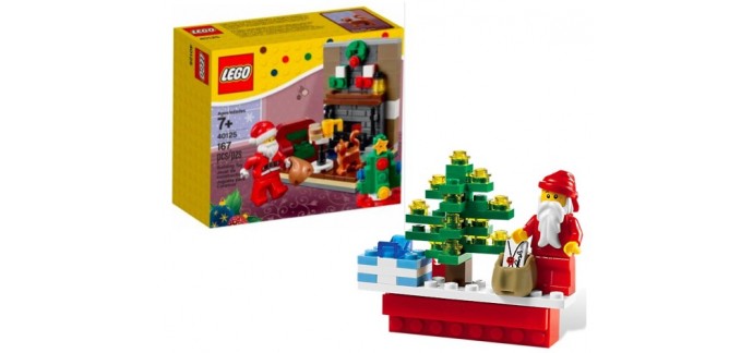 Petit Bateau: Une boite LEGO "La visite du Père Noël - 40125" offerte dès 59€ d'achat