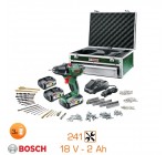 Brico Privé: Le coffret perceuse à percussion Bosch + 241 pièces à 209€ au lieu de 300€