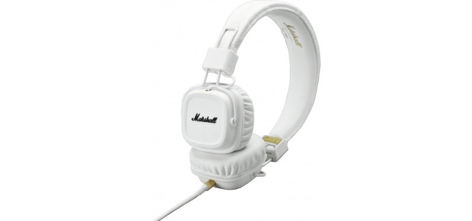 Woodbrass: Le casque audio Marshall Major MKII blanc à 39€ au lieu de 105€