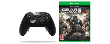 Fnac: 1 manette Xbox One Elite + le jeu Gears of War 4 à 99,99€