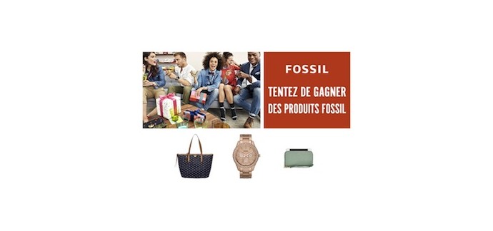 Minute Facile: Une montre Fossil femme , un sac cabas ou une petite maroquinerie à gagner