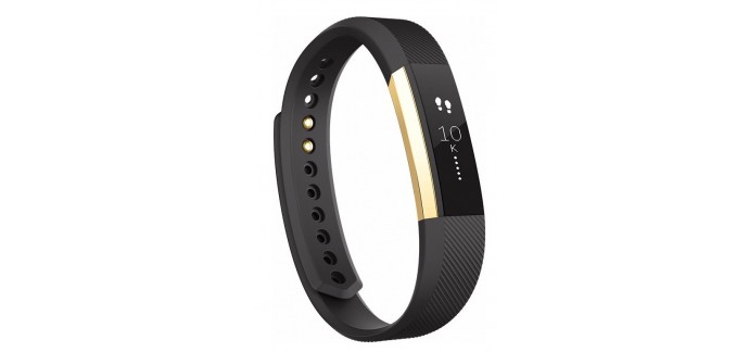 Boulanger: Bracelet connecté Fitbit Alta Gold Black S à 119,95€
